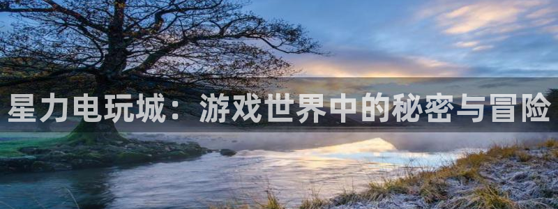极悦娱乐平台官网客服电话：星力电玩城：游戏世界中的秘密与冒险